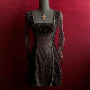 MAJOR ISO - LIP SERVICE "DIE FOR ME" MINIDRESS